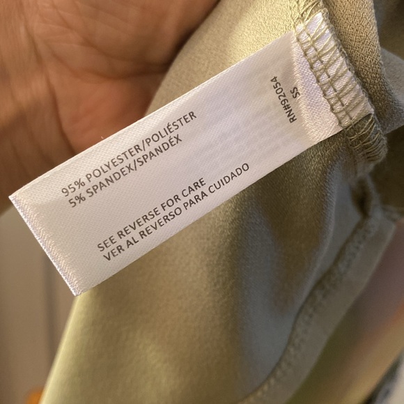 A Love Story Green Pearl Embellished Blouse - Picture 11 of 13